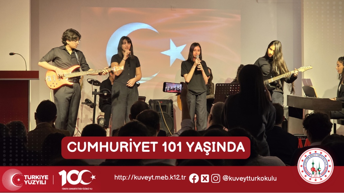  CUMHURİYET 101 YAŞINDA | KUVEYT TÜRK OKULU