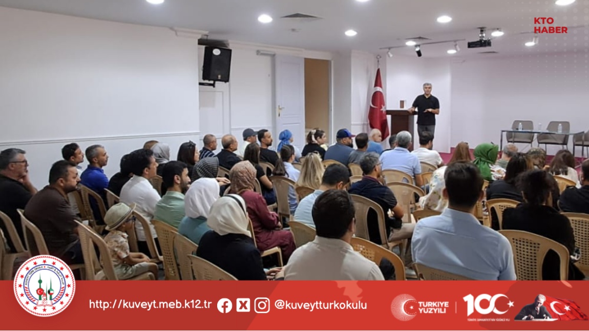 YENİ EĞİTİM ÖĞRETİM YILINDA İLK VELİ TOPLANTIMIZ